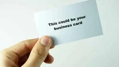 A Unique Business Card… er Chip