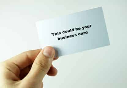 business card