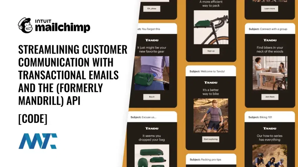 Mailchimp Transactional Email API Examples