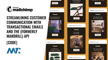 Mailchimp Transactional Email API Examples