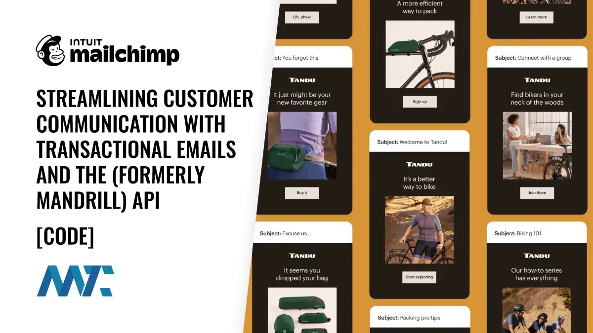 Mailchimp Transactional Email API Examples