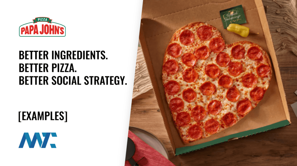 Papa Johns X Social Media Strategy