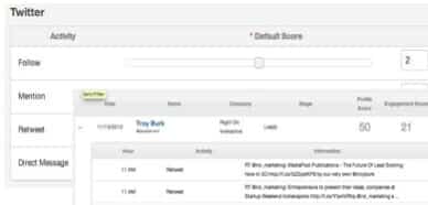 scoring social engagement