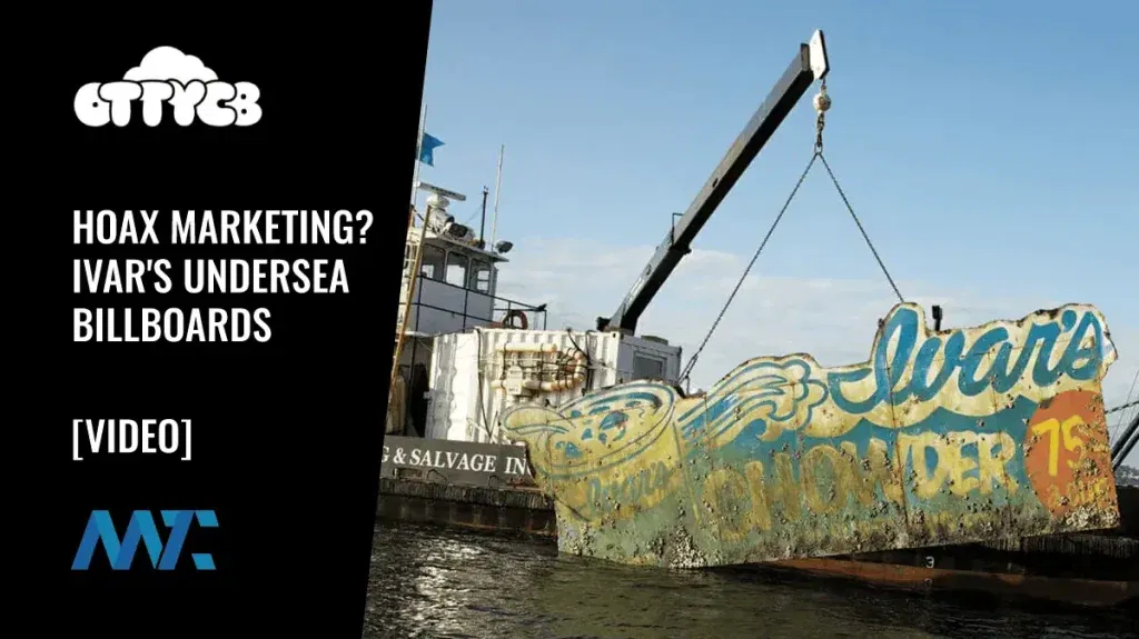 ivars undersea billboards hoax marketing