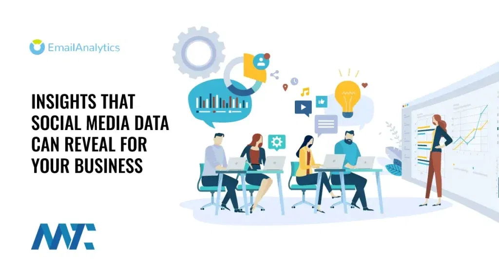 Social media data insights for business