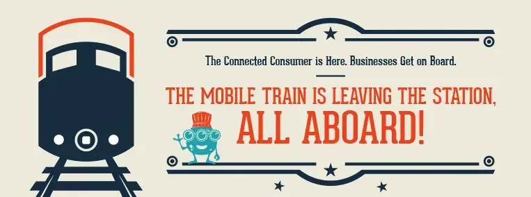 mobile app infographic
