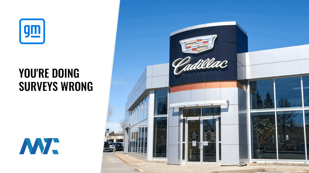 GM Surveys for Cadillac
