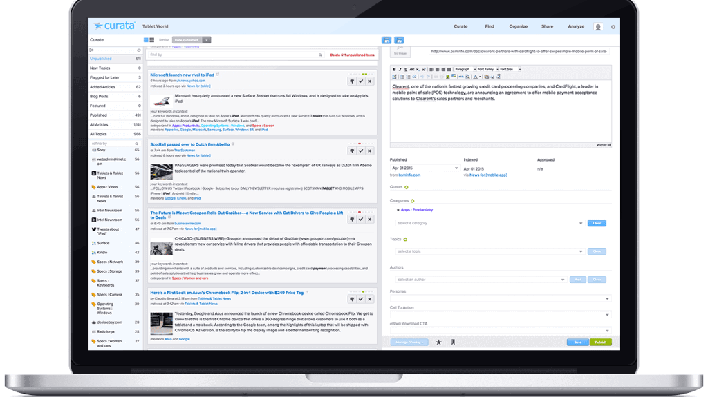 curata screenshot1