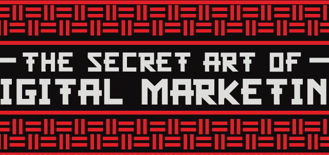 art digital marketing infographic