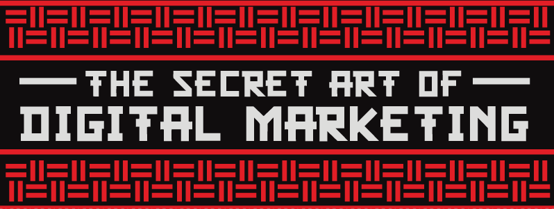 art digital marketing infographic