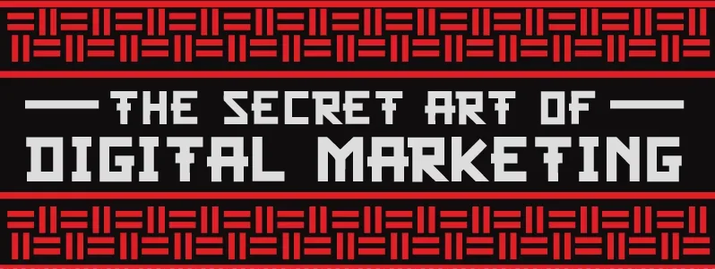 art digital marketing infographic