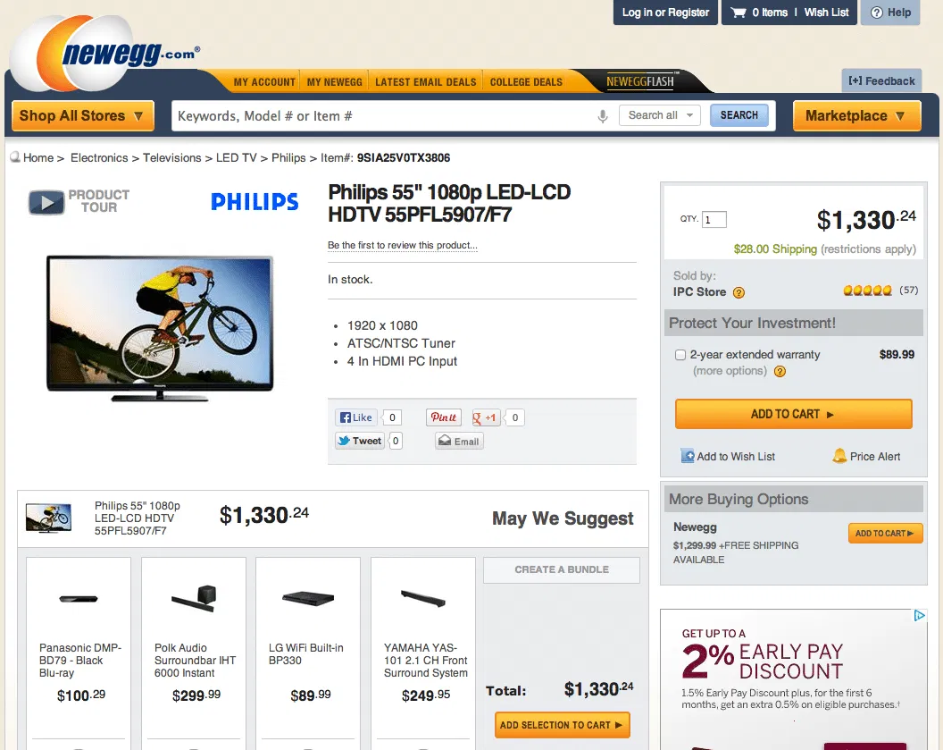newegg-philips-55