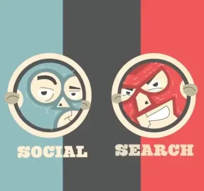social vs search