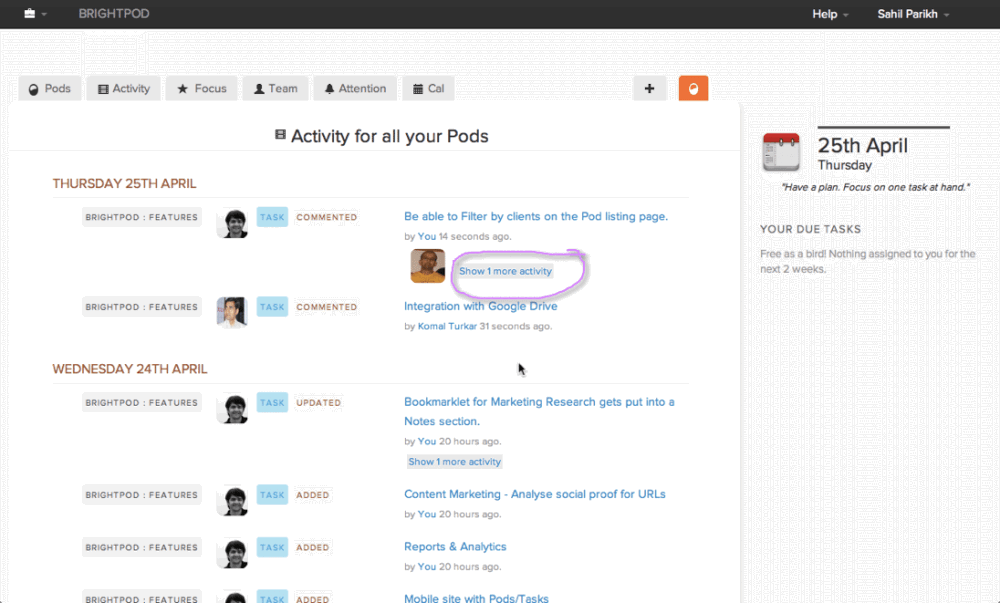activity global