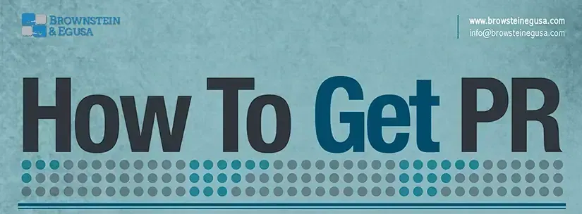 how to get pr browstein