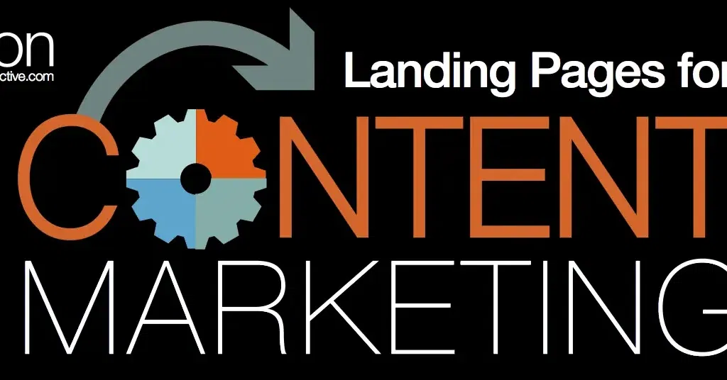 landing pages for content marketing