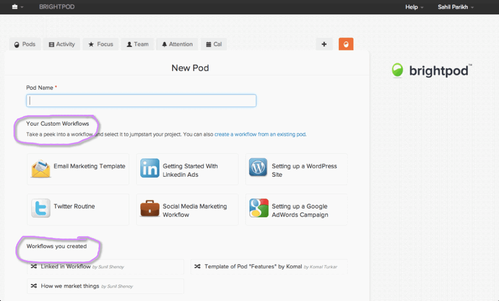 workflows new
