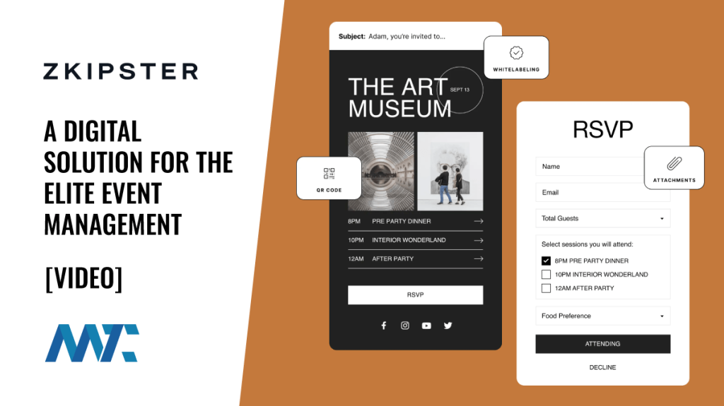 zkipster: Event management for luxury and elite events
