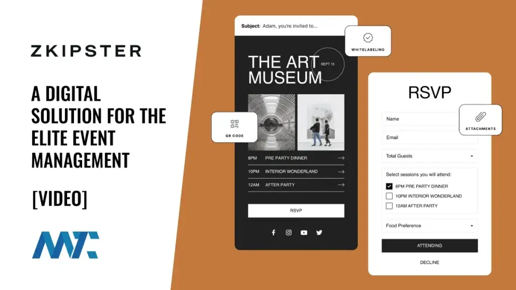 zkipster: Event management for luxury and elite events