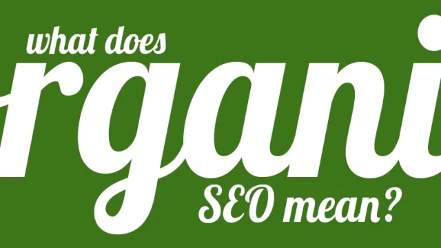 what is organic seo