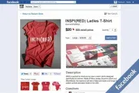 a5 Facebook product page