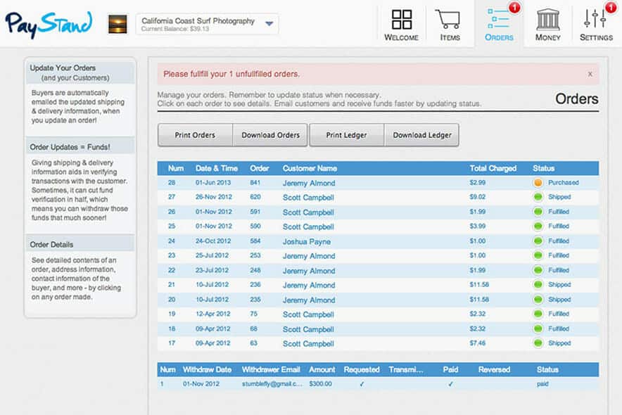 a8 Dashboard Orders AlchemySurf 02