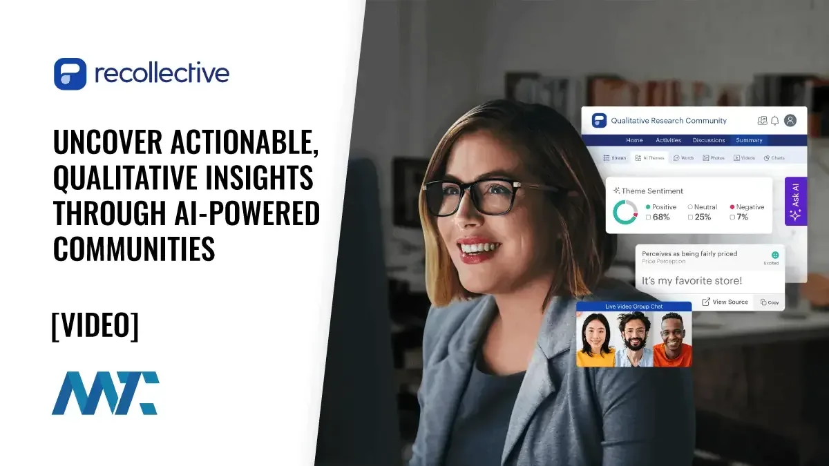 Recollective: Uncover Actionable, Qualitative Insights Through AI-Powered Communities