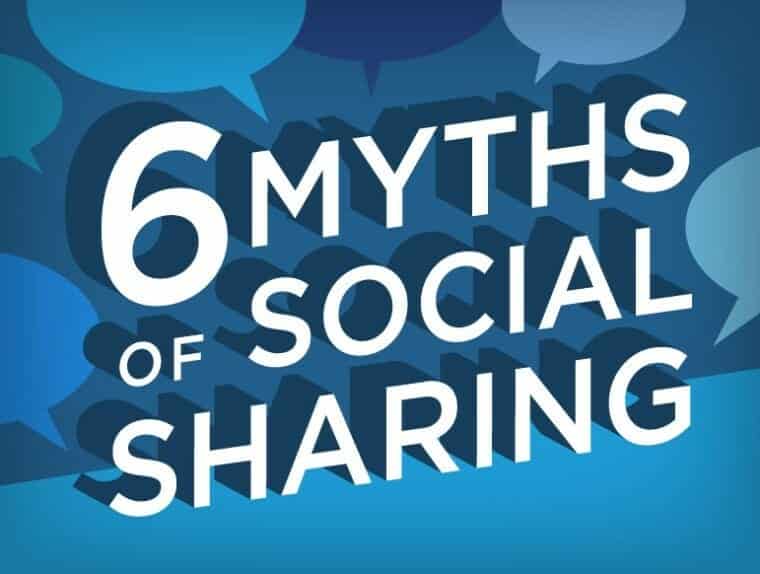 6 Myths of Social Sharing 1 6 Myths Social Sharing