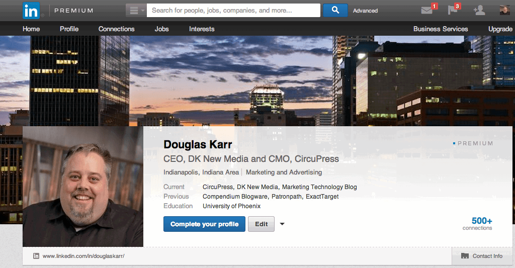 linkedin enhanced profile