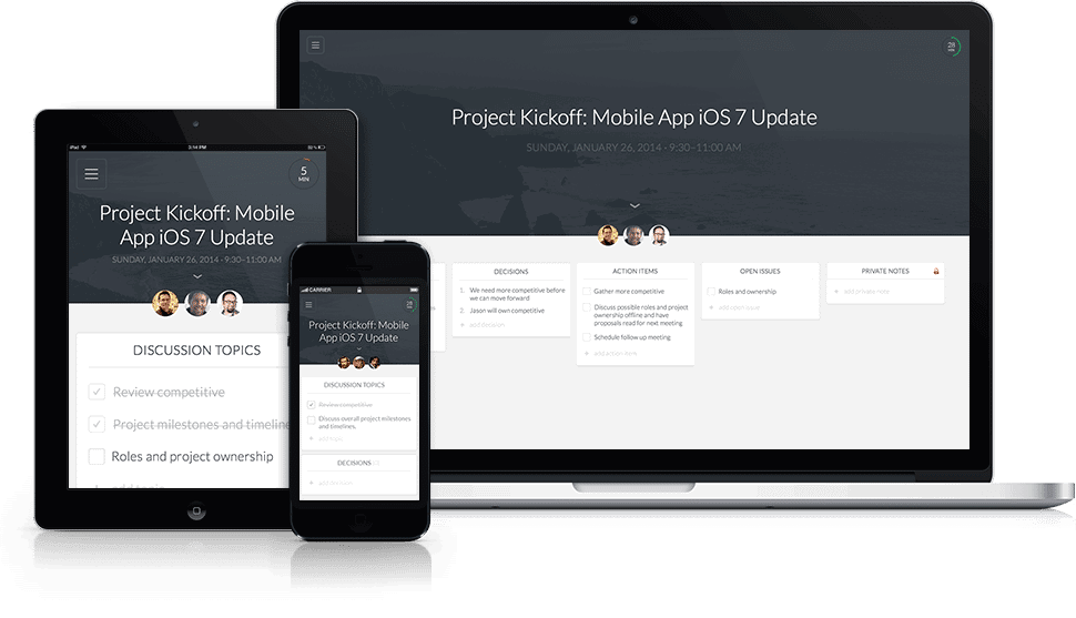 MeetingHero: An App for Meeting Productivity 1 meeting hero