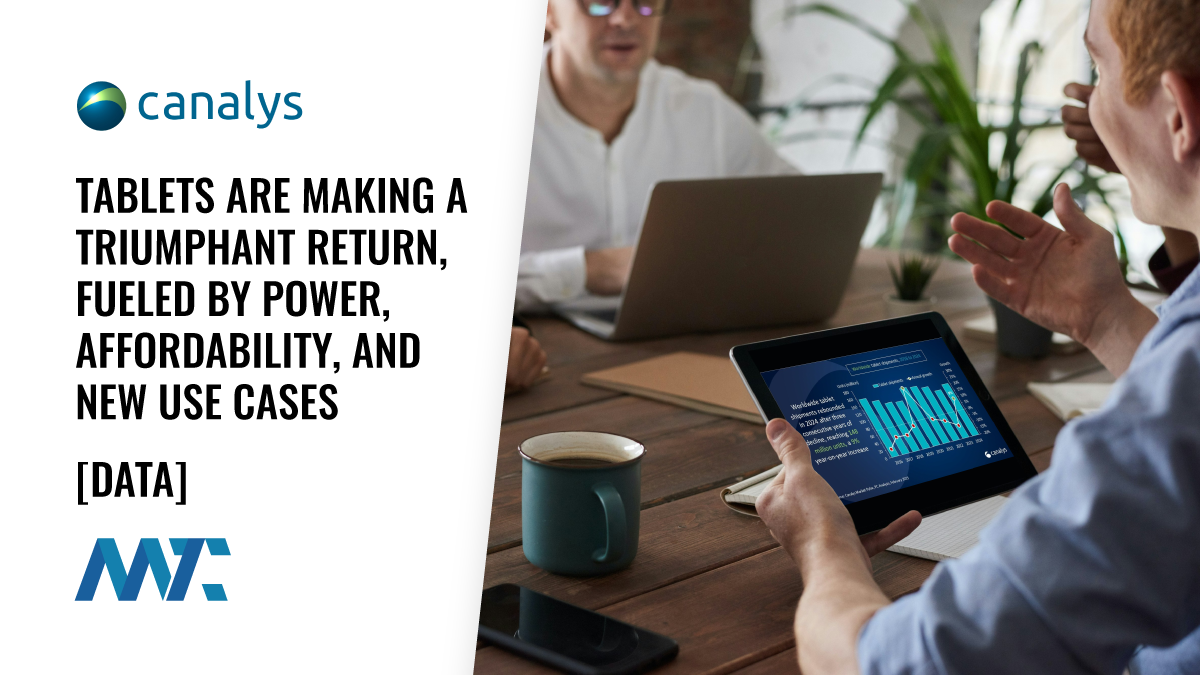 Tablets Are Making A Triumphant Return, Fueled by Power, Affordability, and New Use Cases for 2025 1 Tablet Growth
