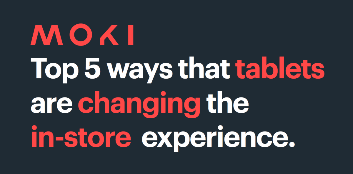 tablets instore experience infographic