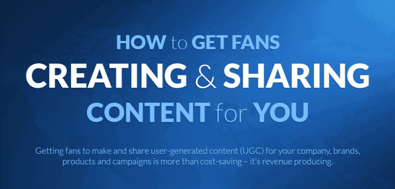 user generated content infographic