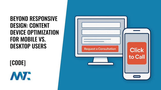 Device Optimization: Dynamically Display Content on Desktop vs. Mobile