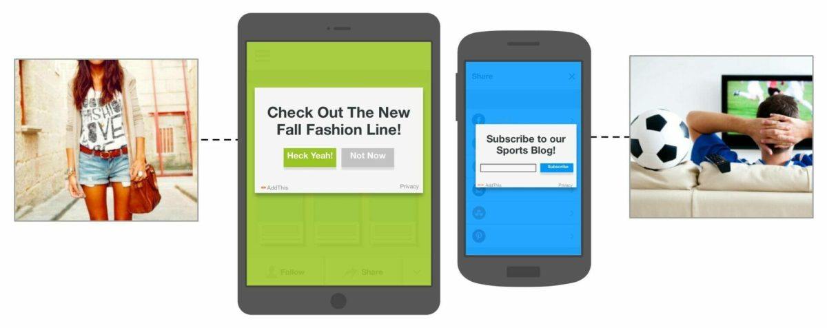 AddThis Horizontal CustomMessage