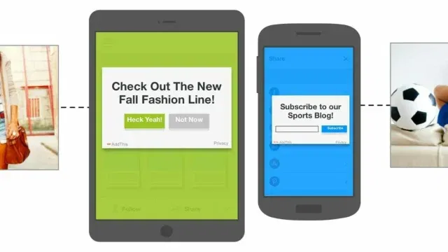 AddThis Horizontal CustomMessage