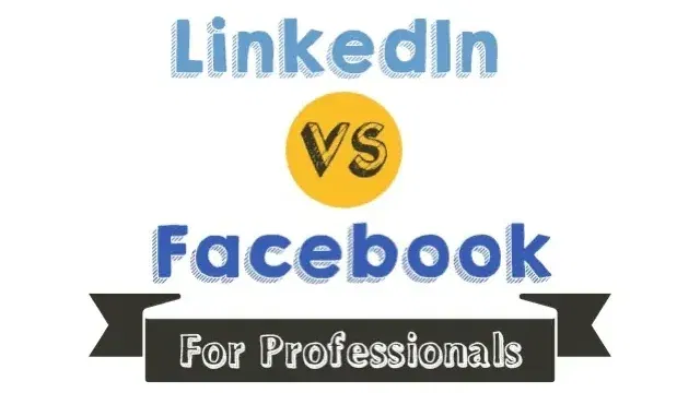 facebook versus linkedin professionals