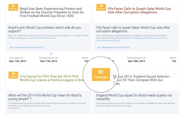 Infegy Atlas: Intelligent Answers from Social Media 5 infegy data