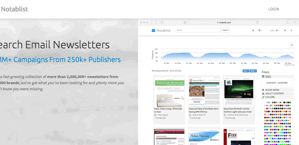 notablist header