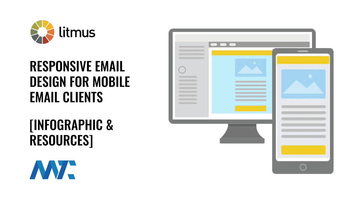 How to Justify Responsive Email Design For Mobile Email Clients... and Where to Get Help 1 Responsive email design for mobile email clients - Litmus Infographic