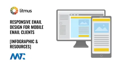 Responsive email design for mobile email clients - Litmus Infographic
