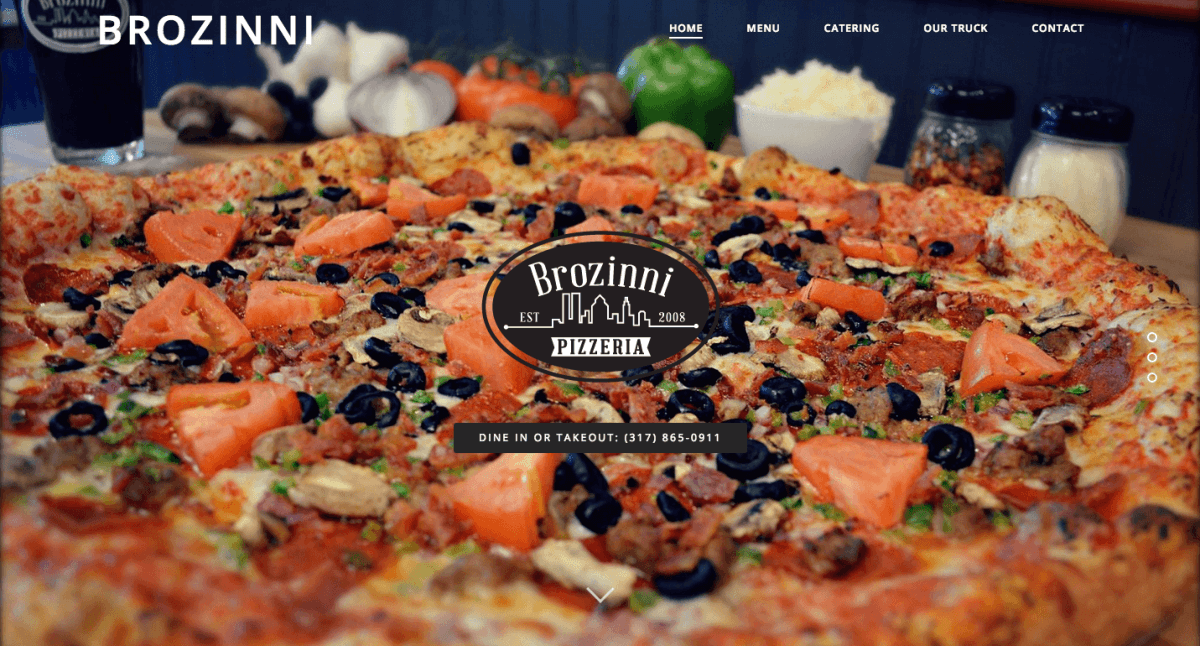 How to Let Your Pizza... er... Product Sell Itself Online 1 brozinni pizza