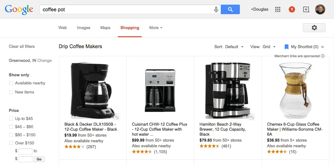 Google Product Ratings