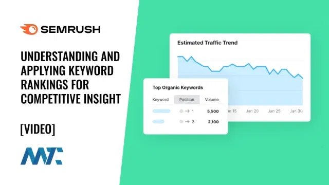 Semrush Rank Tracking for Organic Search Ranking Intelligence