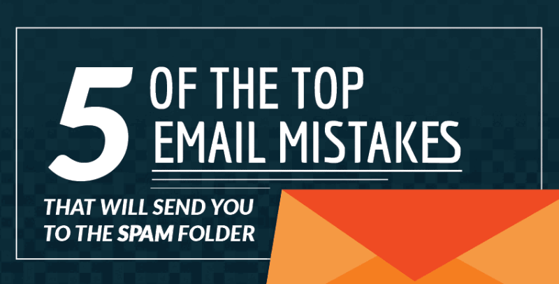 email spam folder mistakes