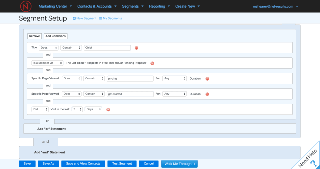 Marketing Automation Segmentation Strategy