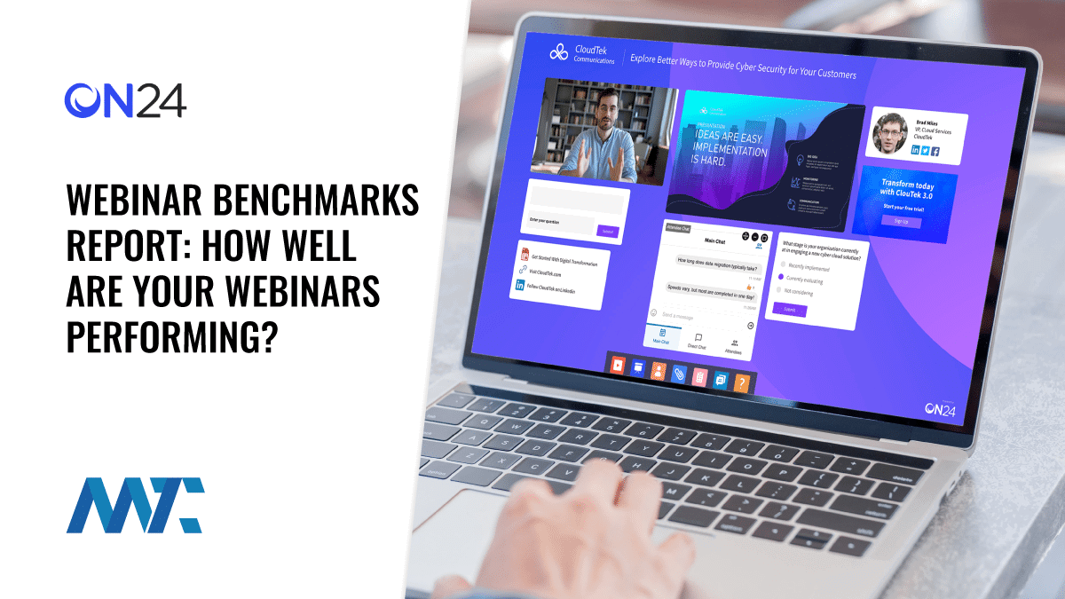 2022 Webinar Benchmarks Report from ON24