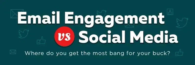 email engagement versus social media