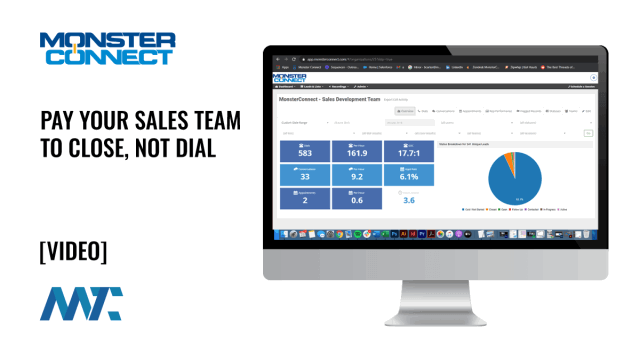 MonsterConnect: Team Dialing for Outbound Sales to Close, not Dial