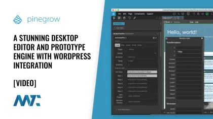 Pinegrow: A Stunning Desktop Editor with WordPress Integration